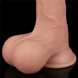 LoveToy SlidingSkin Gode réaliste Sliding Skin 19 x 4.8cm